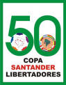 Logo comemorativo dos 50 anos da Libertadores
